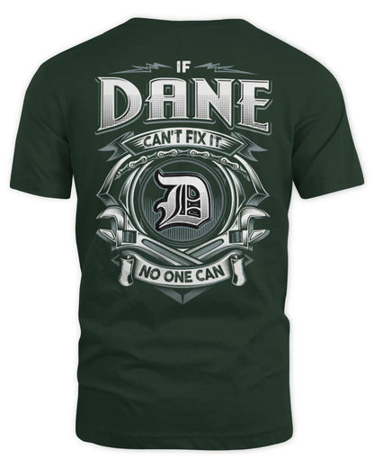 DANE AP81-K4-626 - Personalized Ahmed Quote Apparel “If Ahmed Can't Fix It, No One Can” - Unisex Standard T-Shirt - Forest Green