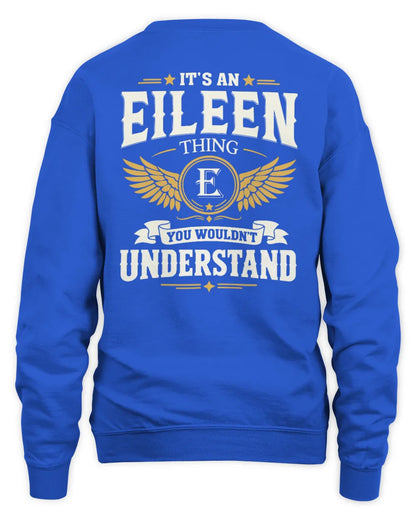 EILEEN KT06-M008 It’s a [NAME] Thing – You Wouldn’t Understand | Personalized Vintage T-Shirt - Unisex Sweatshirt - Royal