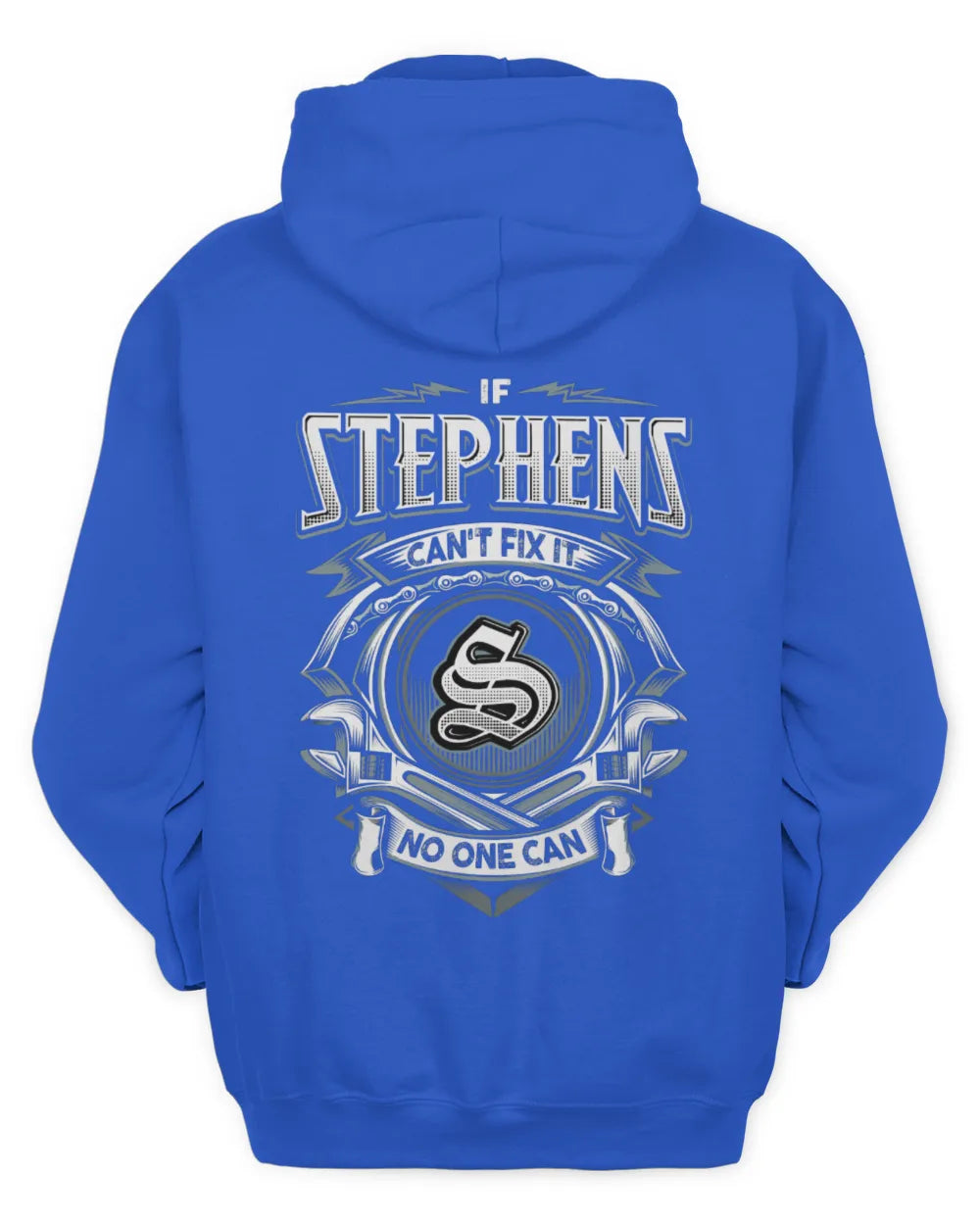 STEPHENS AP81-K4-626 - Personalized Ahmed Quote Apparel “If Ahmed Can't Fix It, No One Can” - Unisex Hoodie - Royal