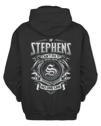 STEPHENS AP81-K4-626 - Personalized Ahmed Quote Apparel “If Ahmed Can't Fix It, No One Can” - Unisex Hoodie - Black