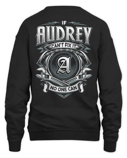 AUDREY AP81-K4-626 - Personalized Ahmed Quote Apparel “If Ahmed Can't Fix It, No One Can” - Unisex Sweatshirt - Black