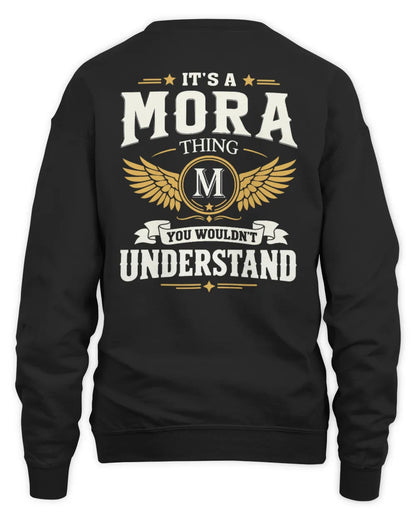 MORA KT06-M008 It’s a [NAME] Thing – You Wouldn’t Understand | Personalized Vintage T-Shirt - Unisex Sweatshirt - Black