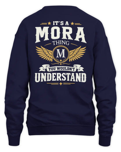 MORA KT06-M008 It’s a [NAME] Thing – You Wouldn’t Understand | Personalized Vintage T-Shirt - Unisex Sweatshirt - Navy