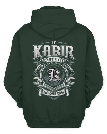 KABIR AP81-K4-626 - Personalized Ahmed Quote Apparel “If Ahmed Can't Fix It, No One Can” - Unisex Hoodie - Forest Green