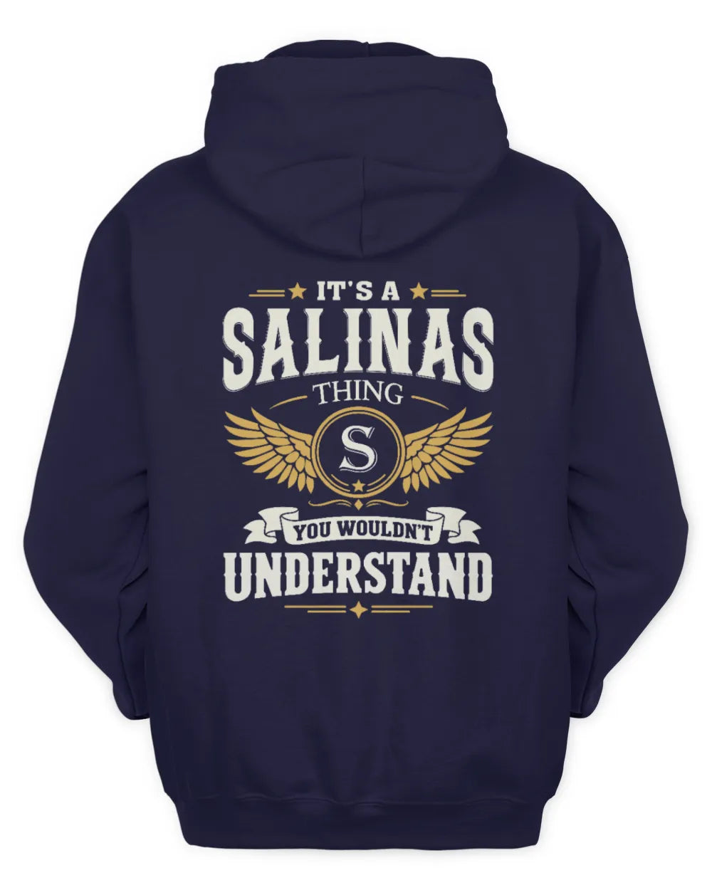 SALINAS KT06-M008 It’s a [NAME] Thing – You Wouldn’t Understand | Personalized Vintage T-Shirt - Unisex Hoodie - Navy