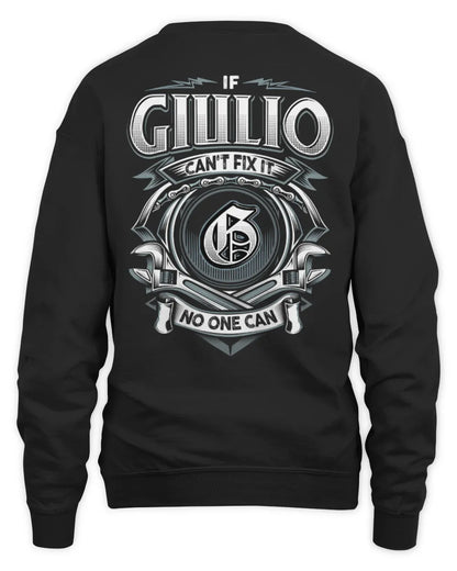 GIULIO AP81-K4-626 - Personalized Ahmed Quote Apparel “If Ahmed Can't Fix It, No One Can” - Unisex Sweatshirt - Black