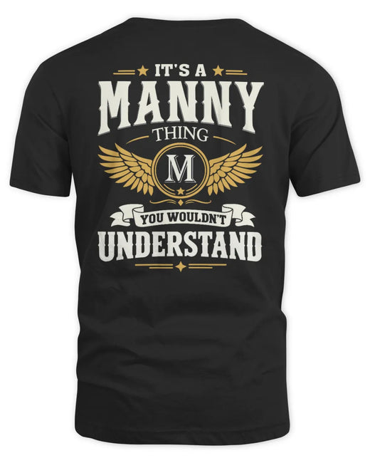 MANNY KT06-M008 It’s a [NAME] Thing – You Wouldn’t Understand | Personalized Vintage T-Shirt