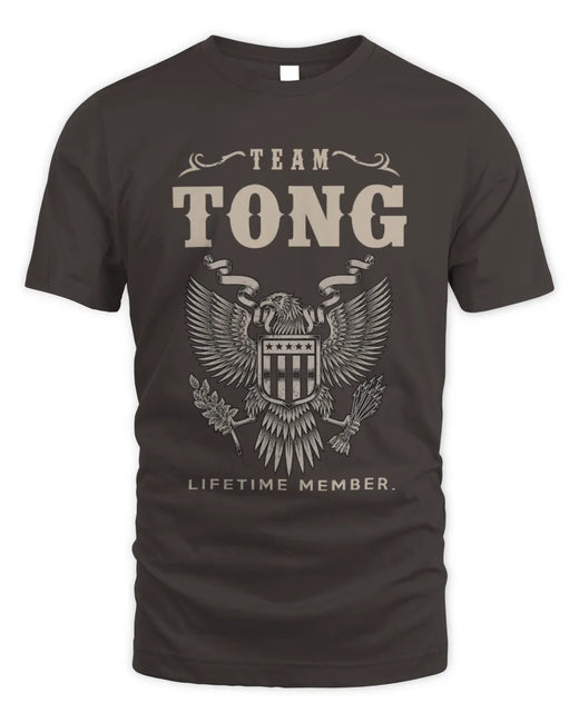 TONG TP06-K82 – Personalized Classic Style Apparel “Team NAME Lifetime Member”