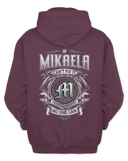 MIKAELA AP81-K4-626 - Personalized Ahmed Quote Apparel “If Ahmed Can't Fix It, No One Can” - Unisex Hoodie - Maroon