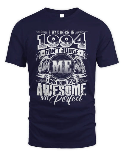 1994 HH89-K2 – Awesome Birth Year Quote T-Shirt - Unisex Standard T-Shirt - Navy