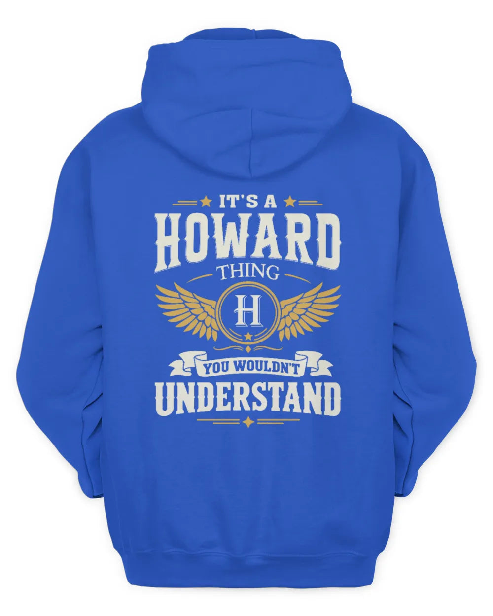 HOWARD KT06-M008 It’s a [NAME] Thing – You Wouldn’t Understand | Personalized Vintage T-Shirt - Unisex Hoodie - Royal