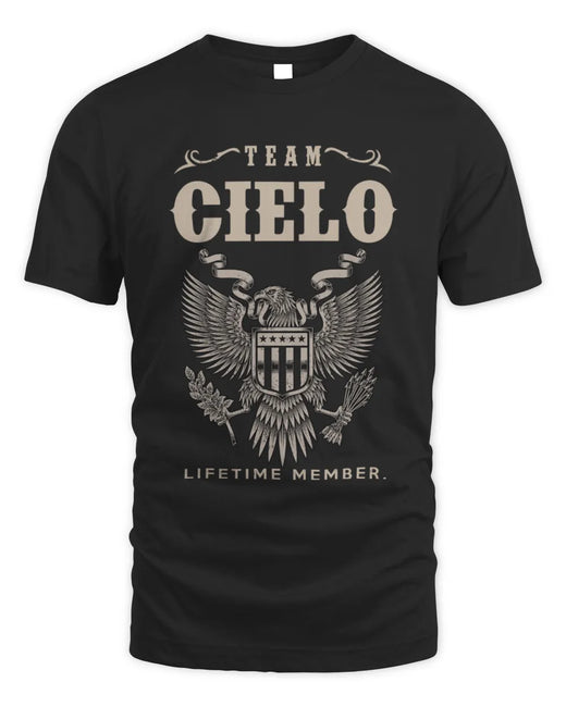 CIELO TP06-K82 – Personalized Classic Style Apparel “Team NAME Lifetime Member”