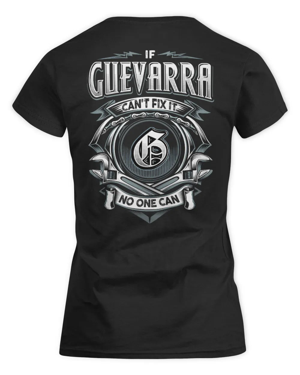 GUEVARRA AP81-K4-626 - Personalized Ahmed Quote Apparel “If Ahmed Can't Fix It, No One Can” - Women's Standard T-Shirt - Black