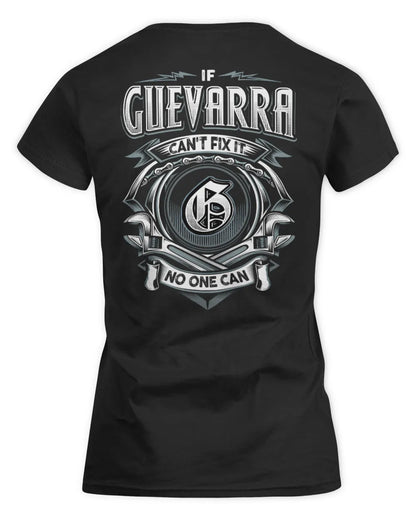 GUEVARRA AP81-K4-626 - Personalized Ahmed Quote Apparel “If Ahmed Can't Fix It, No One Can” - Women's Standard T-Shirt - Black