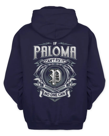 PALOMA AP81-K4-626 - Personalized Ahmed Quote Apparel “If Ahmed Can't Fix It, No One Can” - Unisex Hoodie - Navy
