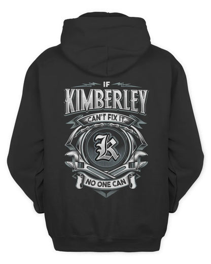 KIMBERLEY AP81-K4-626 - Personalized Ahmed Quote Apparel “If Ahmed Can't Fix It, No One Can” - Unisex Hoodie - Black