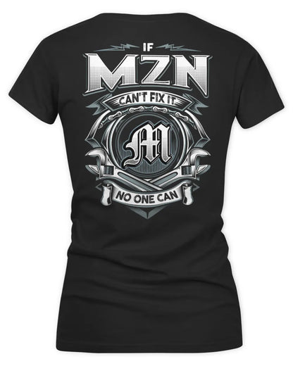 MZN AP81-K4-626 - Personalized Ahmed Quote Apparel “If Ahmed Can't Fix It, No One Can” - Women's V-Neck T-Shirt - Black