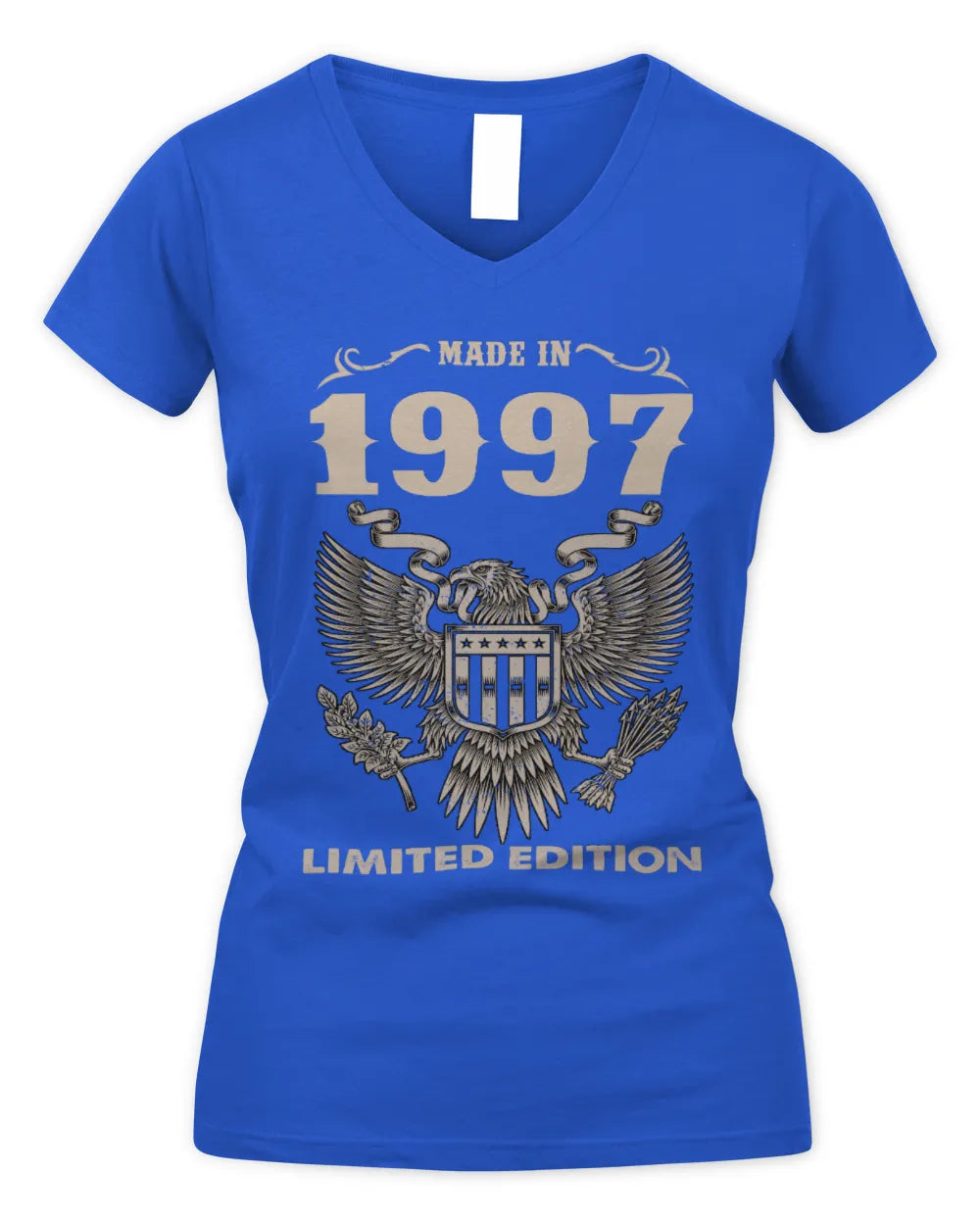 1997 HH89-K2 – Classic Birth Year Limited Edition T-Shirt - Women's V-Neck T-Shirt - Royal