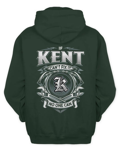 KENT AP81-K4-626 - Personalized Ahmed Quote Apparel “If Ahmed Can't Fix It, No One Can” - Unisex Hoodie - Forest Green