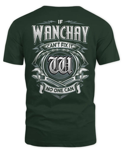 WANCHAY AP81-K4-626 - Personalized Ahmed Quote Apparel “If Ahmed Can't Fix It, No One Can” - Unisex Standard T-Shirt - Forest Green