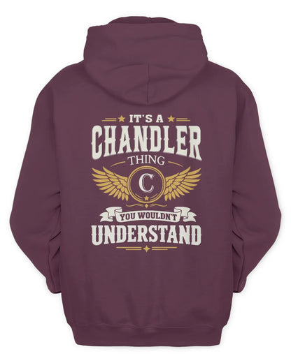 CHANDLER KT06-M008 It’s a [NAME] Thing – You Wouldn’t Understand | Personalized Vintage T-Shirt - Unisex Hoodie - Maroon