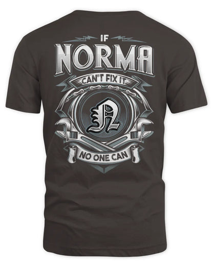 NORMA AP81-K4-626 - Personalized Ahmed Quote Apparel “If Ahmed Can't Fix It, No One Can” - Unisex Standard T-Shirt - Dark Chocolate