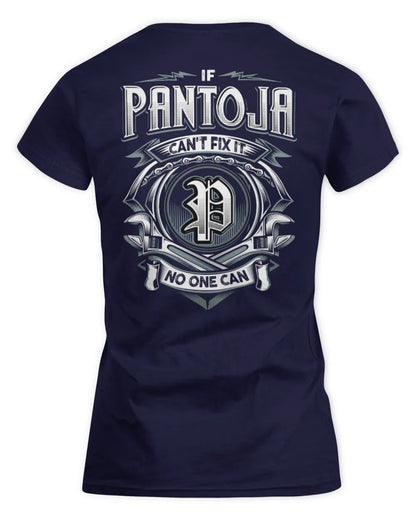 PANTOJA AP81-K4-626 - Personalized Ahmed Quote Apparel “If Ahmed Can't Fix It, No One Can” - Women's Standard T-Shirt - Navy