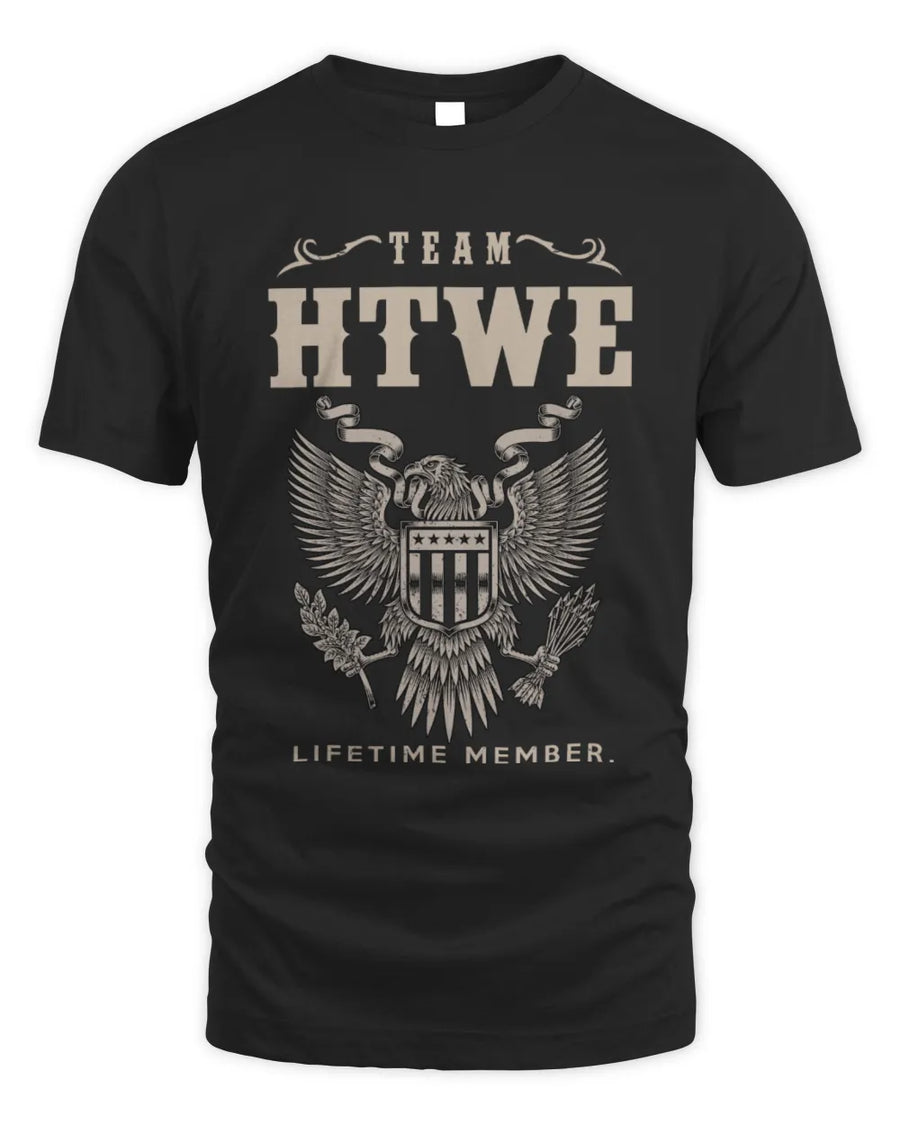 HTWE TP06-K82 – Personalized Classic Style Apparel “Team NAME Lifetime Member”