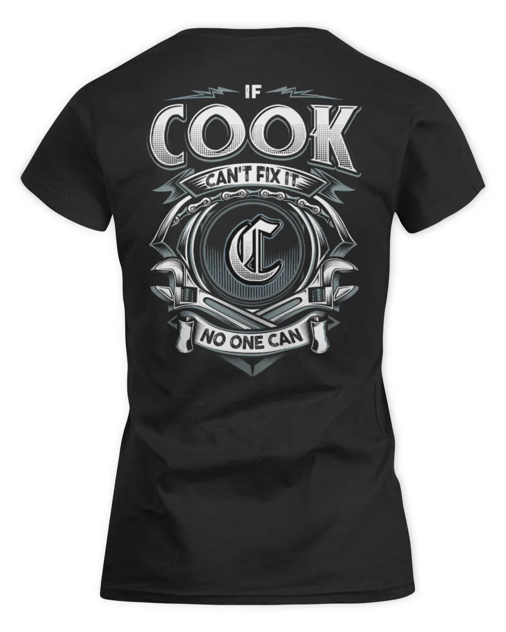 COOK AP81-K4-626 - Personalized Ahmed Quote Apparel “If Ahmed Can't Fix It, No One Can” - Women's Standard T-Shirt - Black