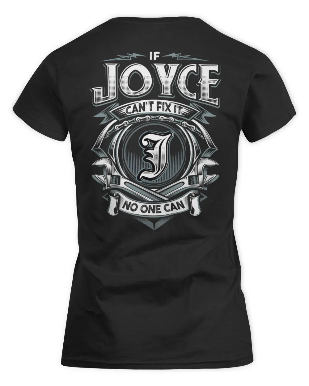 JOYCE AP81-K4-626 - Personalized Ahmed Quote Apparel “If Ahmed Can't Fix It, No One Can” - Women's Standard T-Shirt - Black