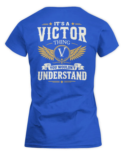 VICTOR KT06-M008 It’s a [NAME] Thing – You Wouldn’t Understand | Personalized Vintage T-Shirt - Women's Standard T-Shirt - Royal