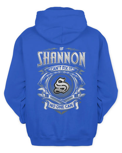 SHANNON AP81-K4-626 - Personalized Ahmed Quote Apparel “If Ahmed Can't Fix It, No One Can” - Unisex Hoodie - Royal