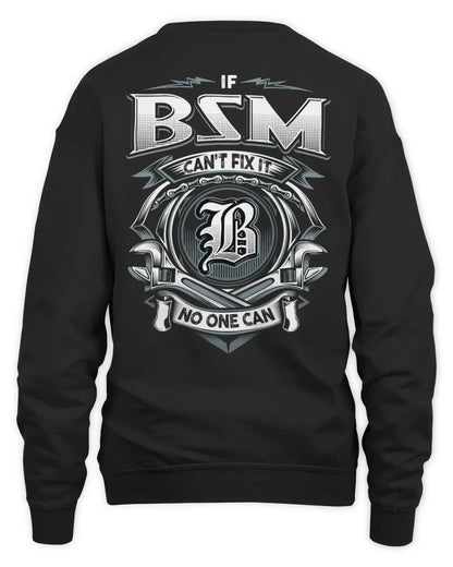 BSM AP81-K4-626 - Personalized Ahmed Quote Apparel “If Ahmed Can't Fix It, No One Can” - Unisex Sweatshirt - Black