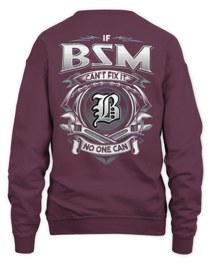 BSM AP81-K4-626 - Personalized Ahmed Quote Apparel “If Ahmed Can't Fix It, No One Can” - Unisex Sweatshirt - Maroon