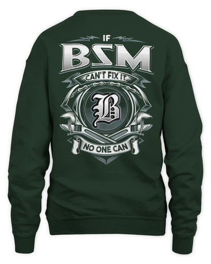 BSM AP81-K4-626 - Personalized Ahmed Quote Apparel “If Ahmed Can't Fix It, No One Can” - Unisex Sweatshirt - Forest Green