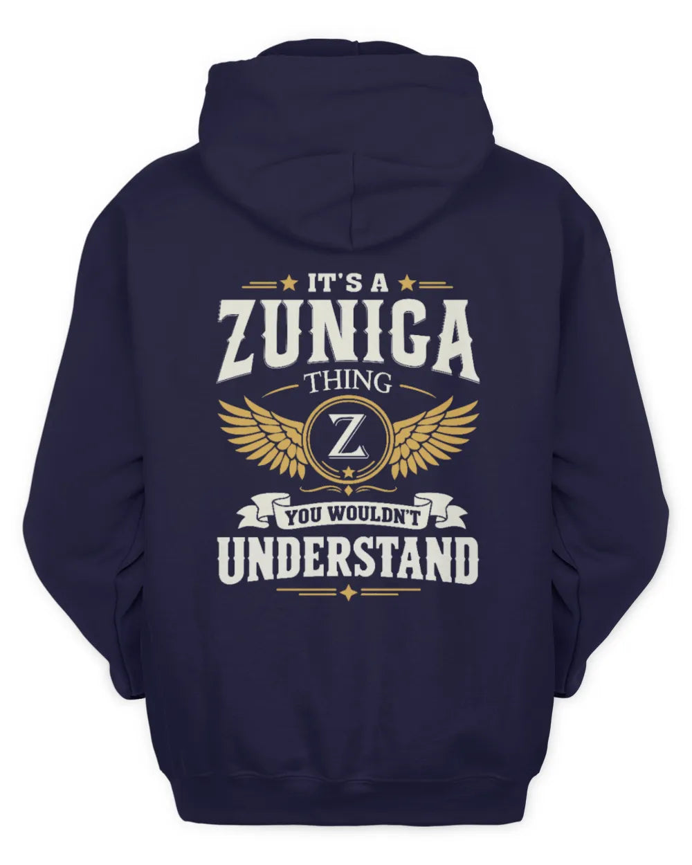 ZUNIGA KT06-M008 It’s a [NAME] Thing – You Wouldn’t Understand | Personalized Vintage T-Shirt - Unisex Hoodie - Navy