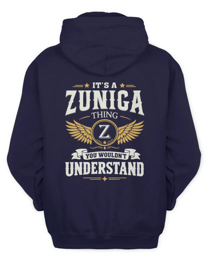 ZUNIGA KT06-M008 It’s a [NAME] Thing – You Wouldn’t Understand | Personalized Vintage T-Shirt - Unisex Hoodie - Navy