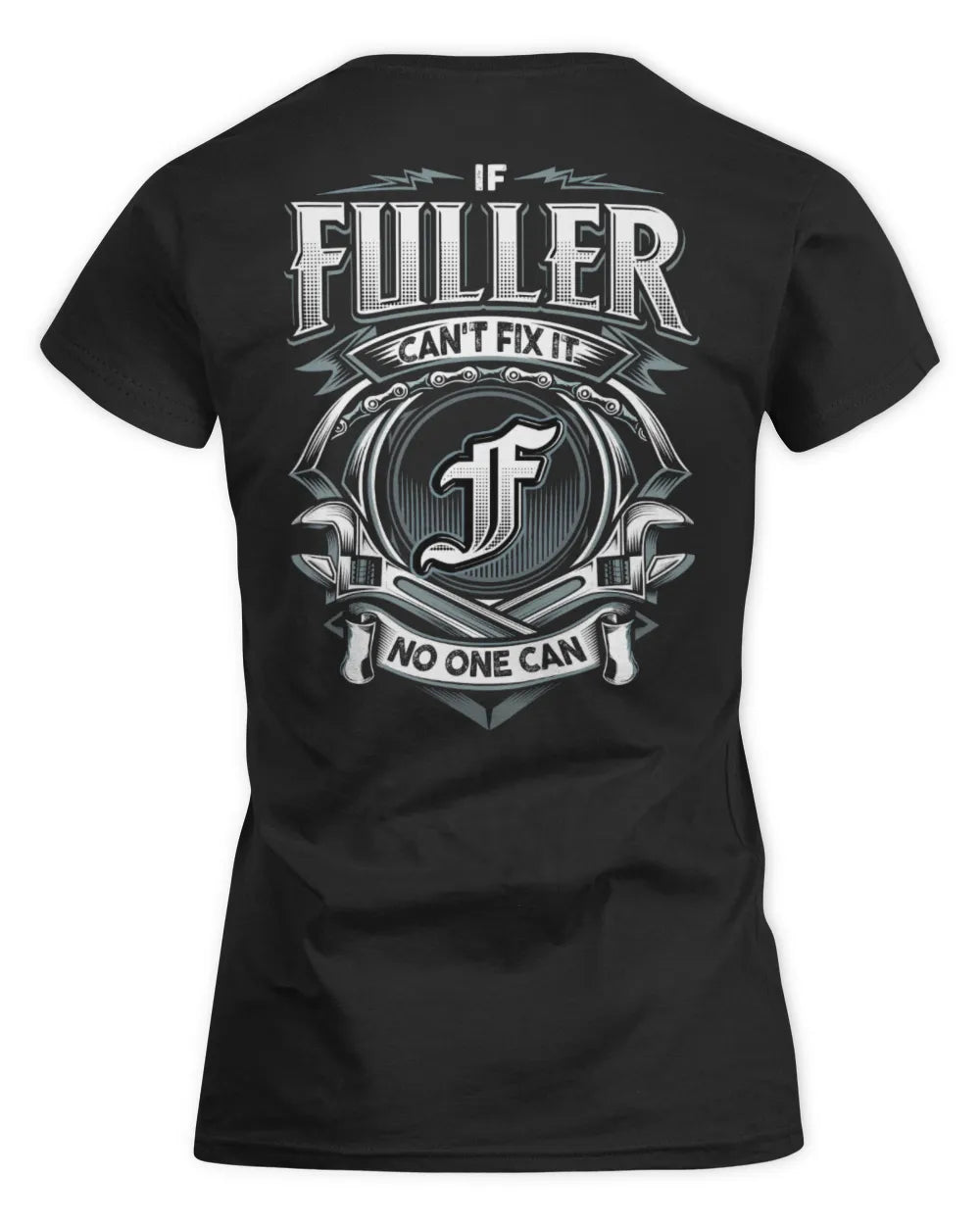 FULLER AP81-K4-626 - Personalized Ahmed Quote Apparel “If Ahmed Can't Fix It, No One Can” - Women's Standard T-Shirt - Black