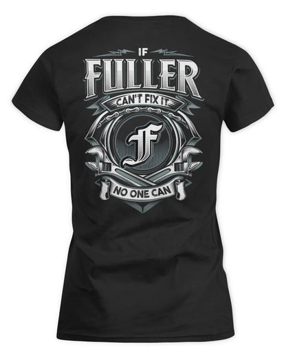 FULLER AP81-K4-626 - Personalized Ahmed Quote Apparel “If Ahmed Can't Fix It, No One Can” - Women's Standard T-Shirt - Black
