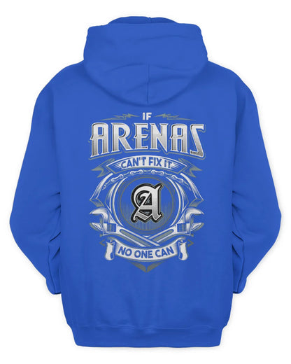 ARENAS AP81-K4-626 - Personalized Ahmed Quote Apparel “If Ahmed Can't Fix It, No One Can” - Unisex Hoodie - Royal