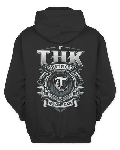 THK AP81-K4-626 - Personalized Ahmed Quote Apparel “If Ahmed Can't Fix It, No One Can” - Unisex Hoodie - Black