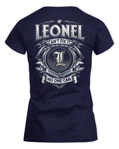 LEONEL AP81-K4-626 - Personalized Ahmed Quote Apparel “If Ahmed Can't Fix It, No One Can” - Women's Standard T-Shirt - Navy