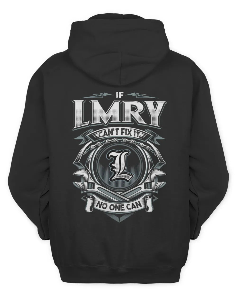 LMRY AP81-K4-626 - Personalized Ahmed Quote Apparel “If Ahmed Can't Fix It, No One Can” - Unisex Hoodie - Black