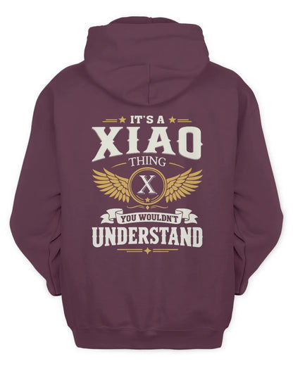 XIAO KT06-M008 It’s a [NAME] Thing – You Wouldn’t Understand | Personalized Vintage T-Shirt - Unisex Hoodie - Maroon