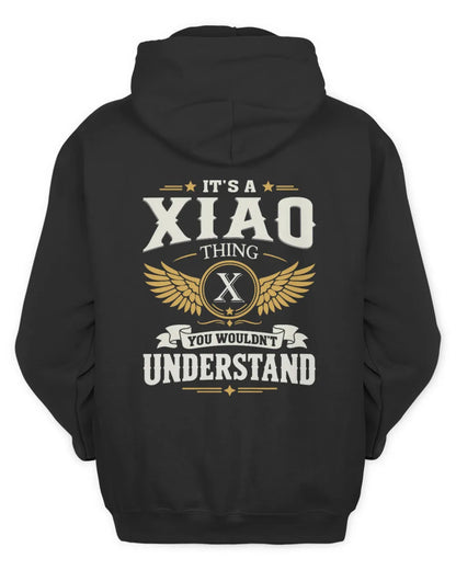 XIAO KT06-M008 It’s a [NAME] Thing – You Wouldn’t Understand | Personalized Vintage T-Shirt - Unisex Hoodie - Black