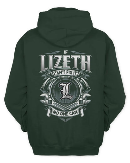 LIZETH AP81-K4-626 - Personalized Ahmed Quote Apparel “If Ahmed Can't Fix It, No One Can” - Unisex Hoodie - Forest Green