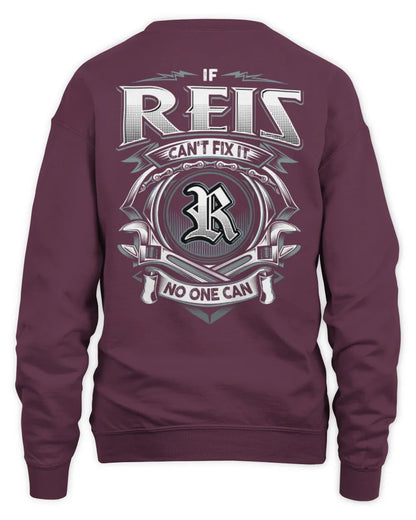 REIS AP81-K4-626 - Personalized Ahmed Quote Apparel “If Ahmed Can't Fix It, No One Can” - Unisex Sweatshirt - Maroon