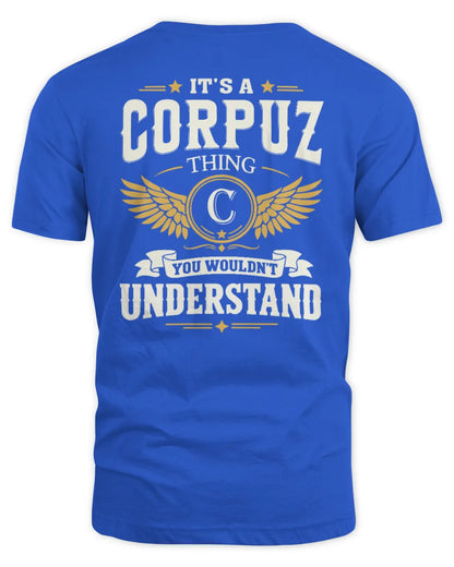 CORPUZ KT06-M008 It’s a [NAME] Thing – You Wouldn’t Understand | Personalized Vintage T-Shirt - Unisex Standard T-Shirt - Royal