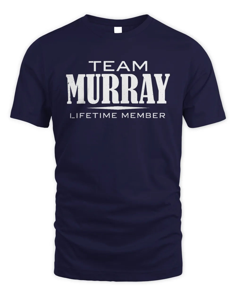 MURRAY BL62-K4-128 - Personalized “Team NAME Lifetime Member” - Unisex Standard T-Shirt - Navy