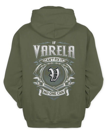 VARELA AP81-K4-626 - Personalized Ahmed Quote Apparel “If Ahmed Can't Fix It, No One Can” - Unisex Hoodie - Military Green